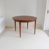 Table ronde extensible en teck
