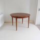 Table ronde extensible en teck