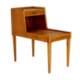 Walnut bedside table, Sweden, 1950