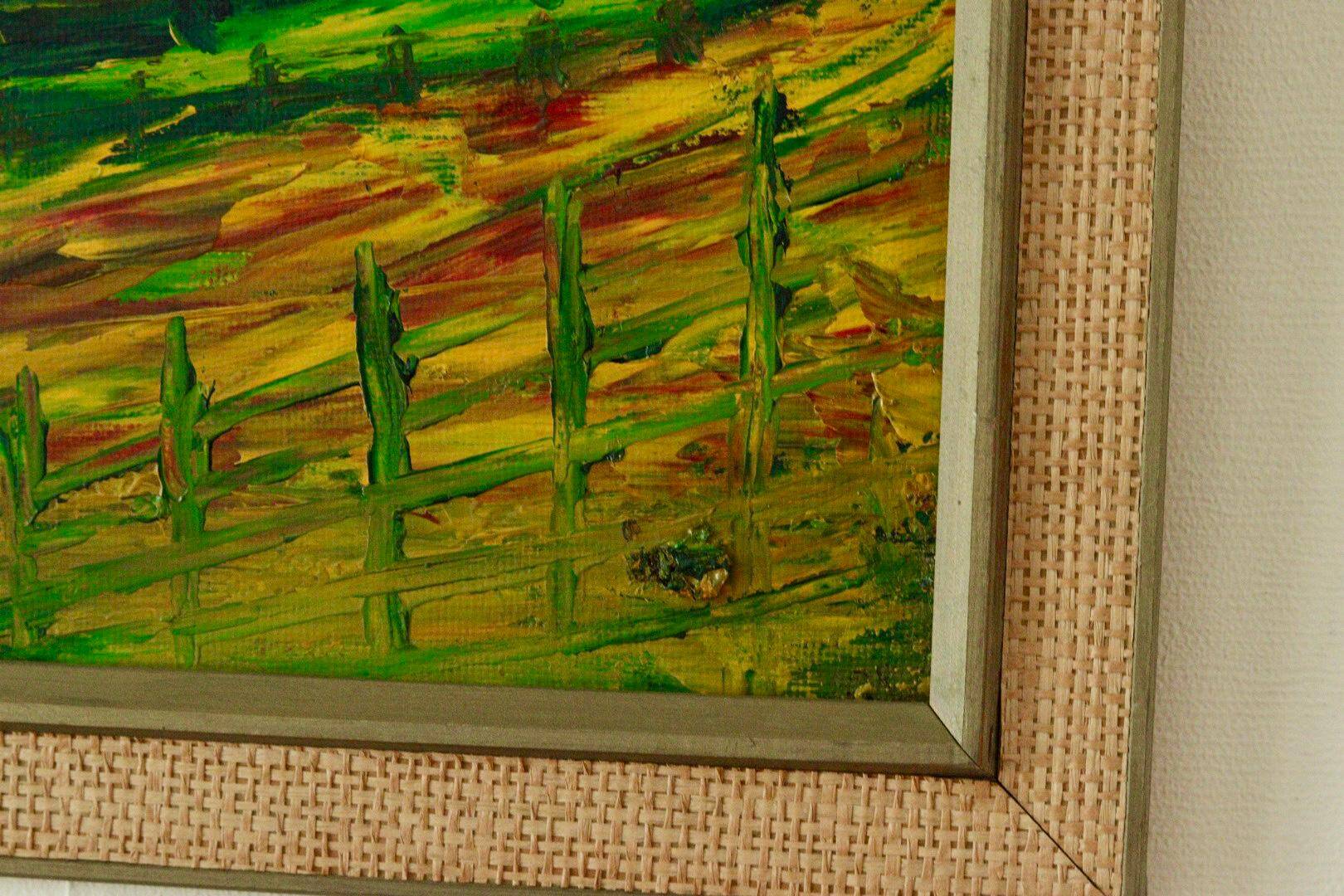 "Vibrant Pastures" by the artist Stig Allan