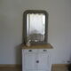 Miroir Louis Philippe XIXème patiné 62x86cm