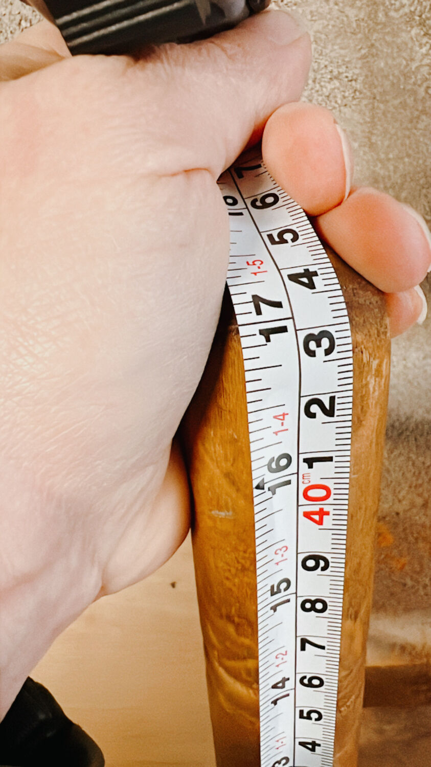 Vintage child brutalist chair