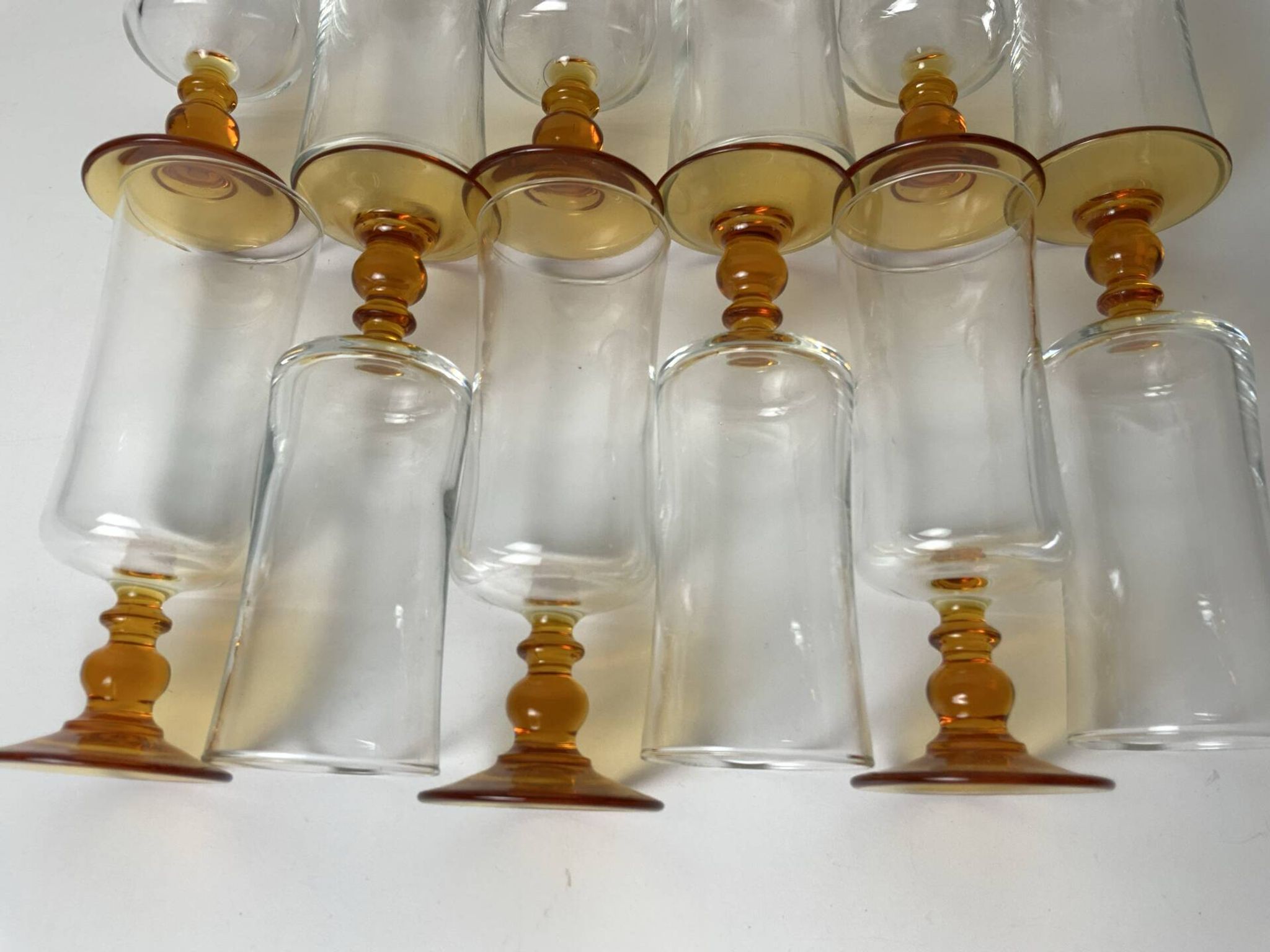 Vintage Luminarc flutes