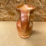 Ancien pichet les grottes dieulefit céramique beige vintage