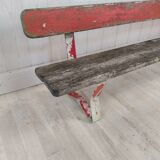 Old garden bench for children