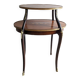 Table à thé marquetée style Louis XV 19ème