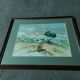 Tableau , aquarelle paysage provencal