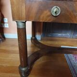 Office in mahogany and leather