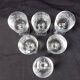 Set of 6 crystal water glasses from Villeroy and Boch, model Mercury - Height 14.