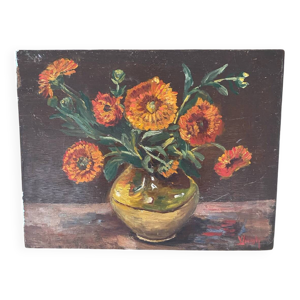 nature morte ''soucis