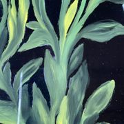Tableau ancien , nature morte aux tulipes XX siècle
