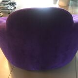 Swivel armchair Ligne Roset - Pumpkin design Pierre Paulin