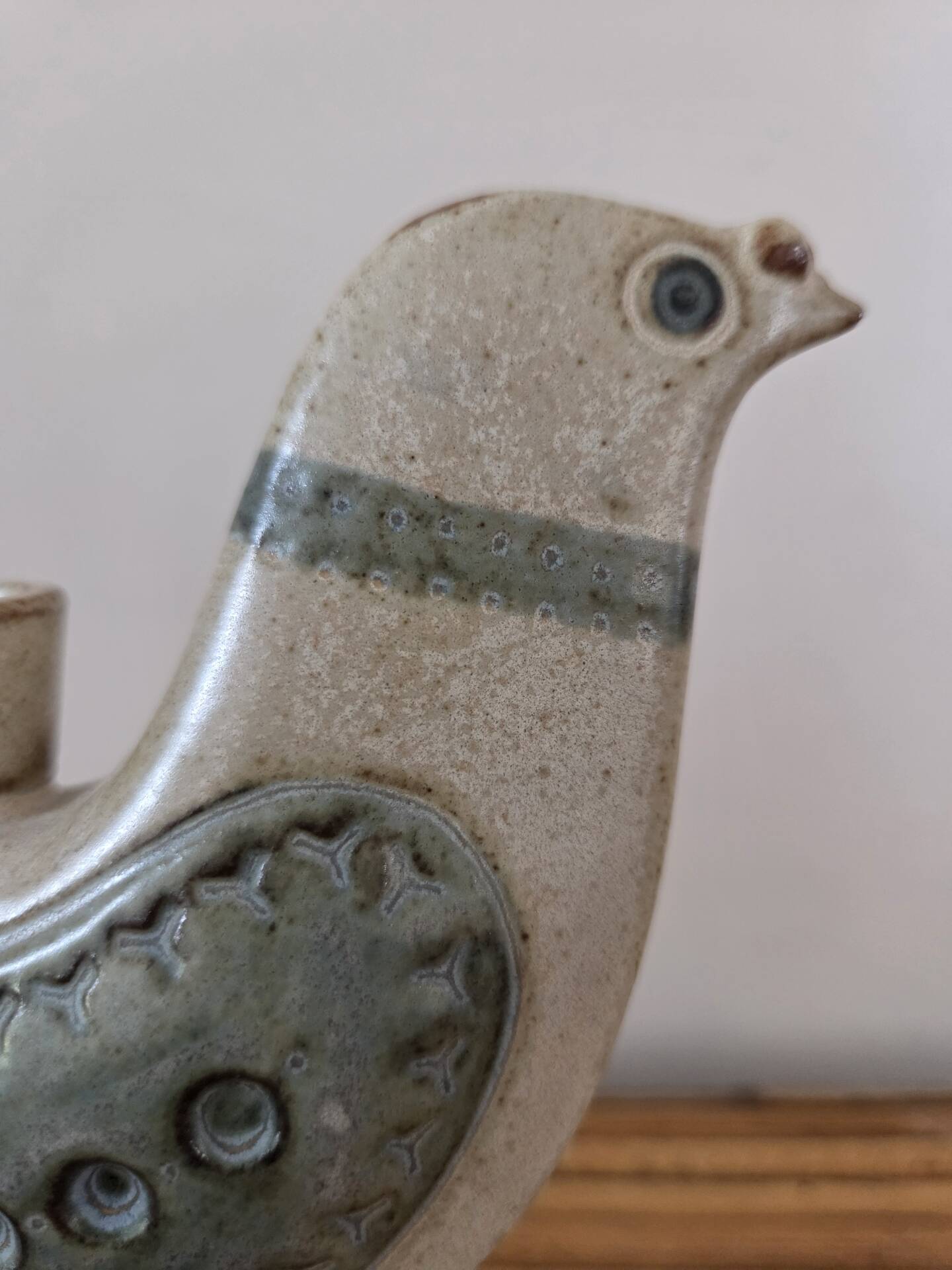 Ceramic candlestick, 1960s
