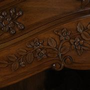Walnut Display Cabinet, Louis XV Style – Late 19th Century
