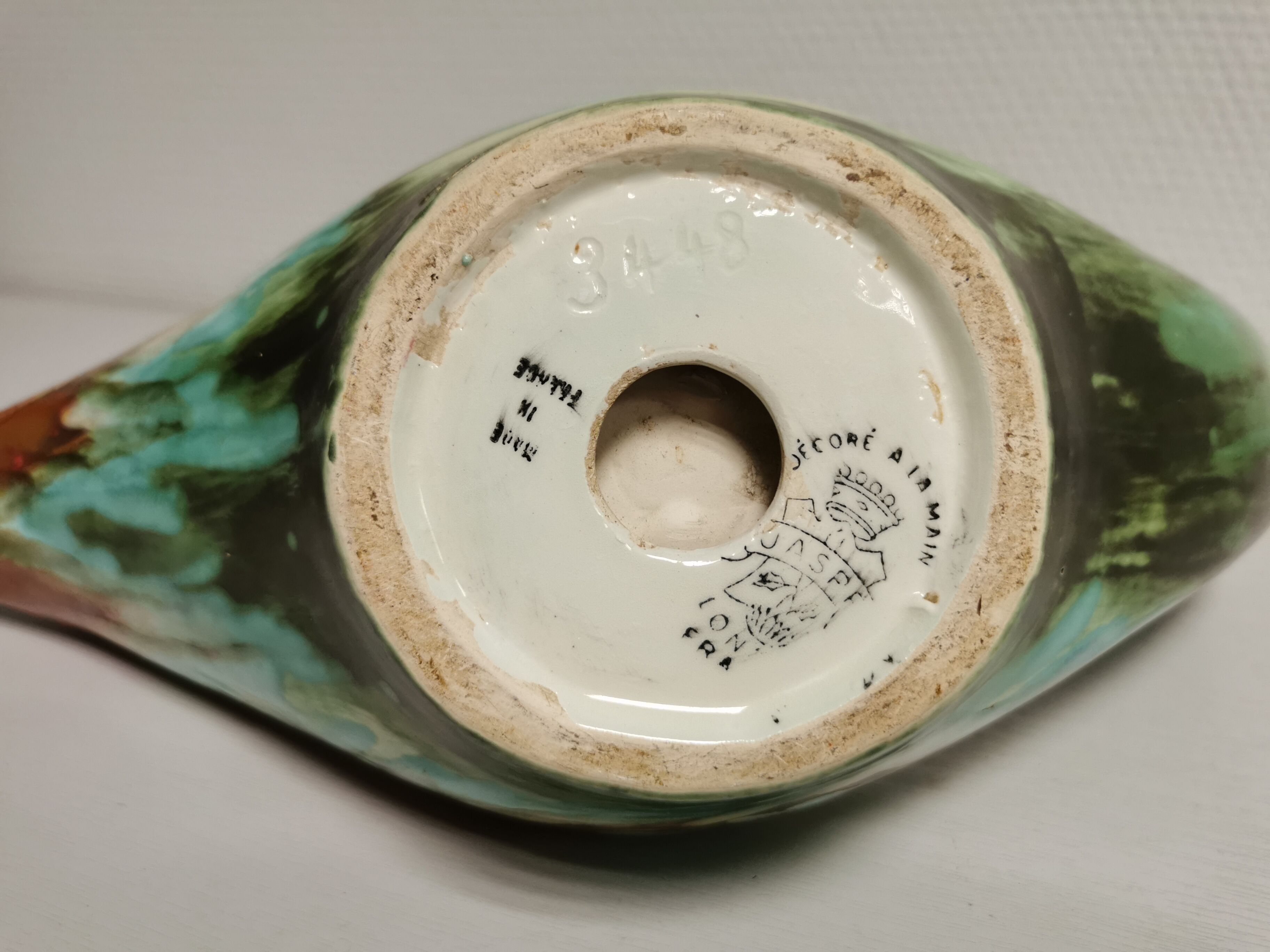 Cup / Vacuum vintage ceramic pocket LONGWY