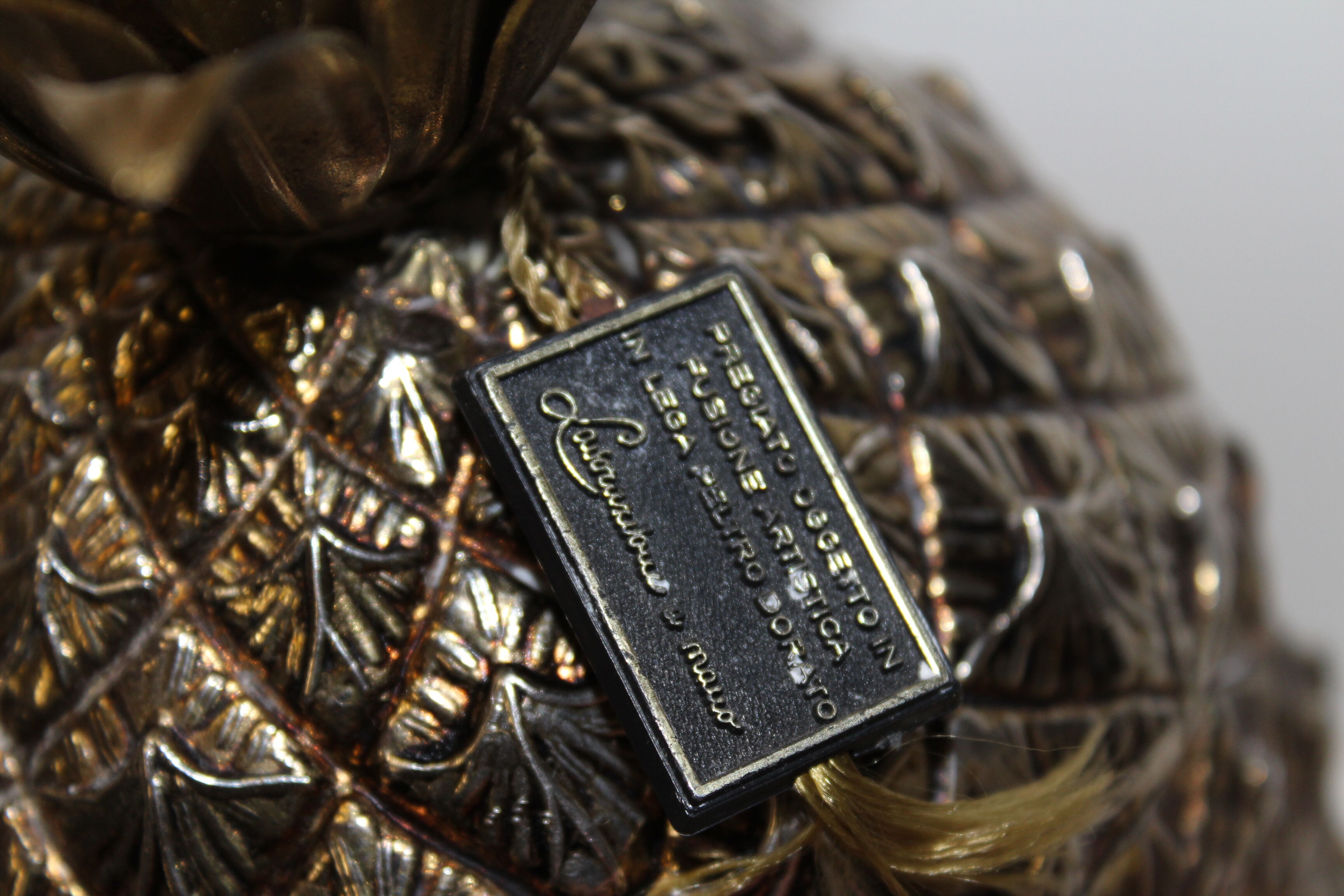 Mauro Manetti Firenze M/M risi golden pineapple ice bucket