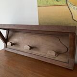 Wooden coat hook