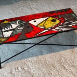 Janette and Georges Picard Ceramic Coffee Table Vallauris 1960