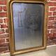 Antique Louis Philippe wooden mirror