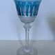 6 verres à vin de couleur St Louis Tommy