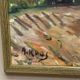 Original Swedish Oil on Panel – “Landscape” by Alexander Roos (1895–1973) – Signed – Vintage & Framed – 48 × 41 cm