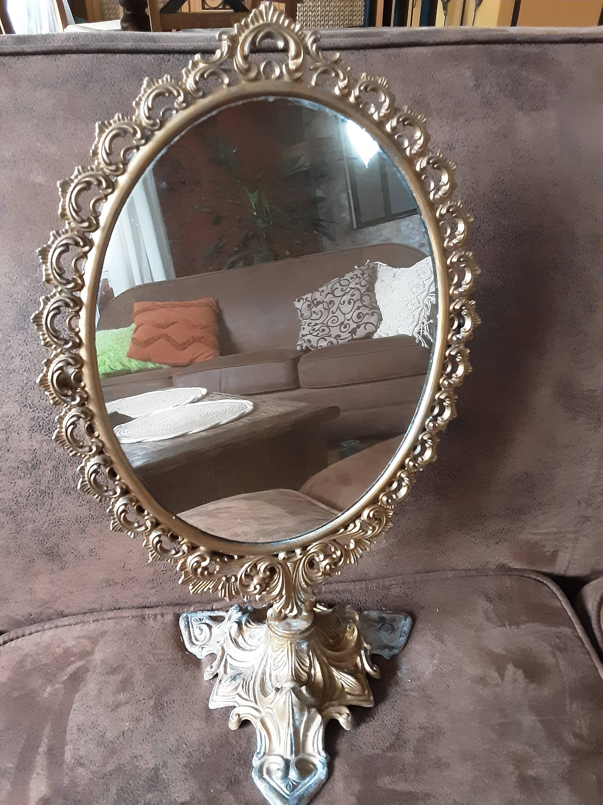 Miroir laiton ancien