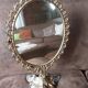 Miroir laiton ancien