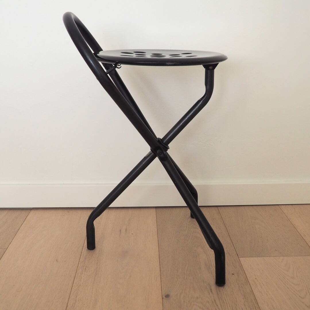 Tubecon - Smart Foldable Tripod Seat Stool - Black - Greece - 1980s