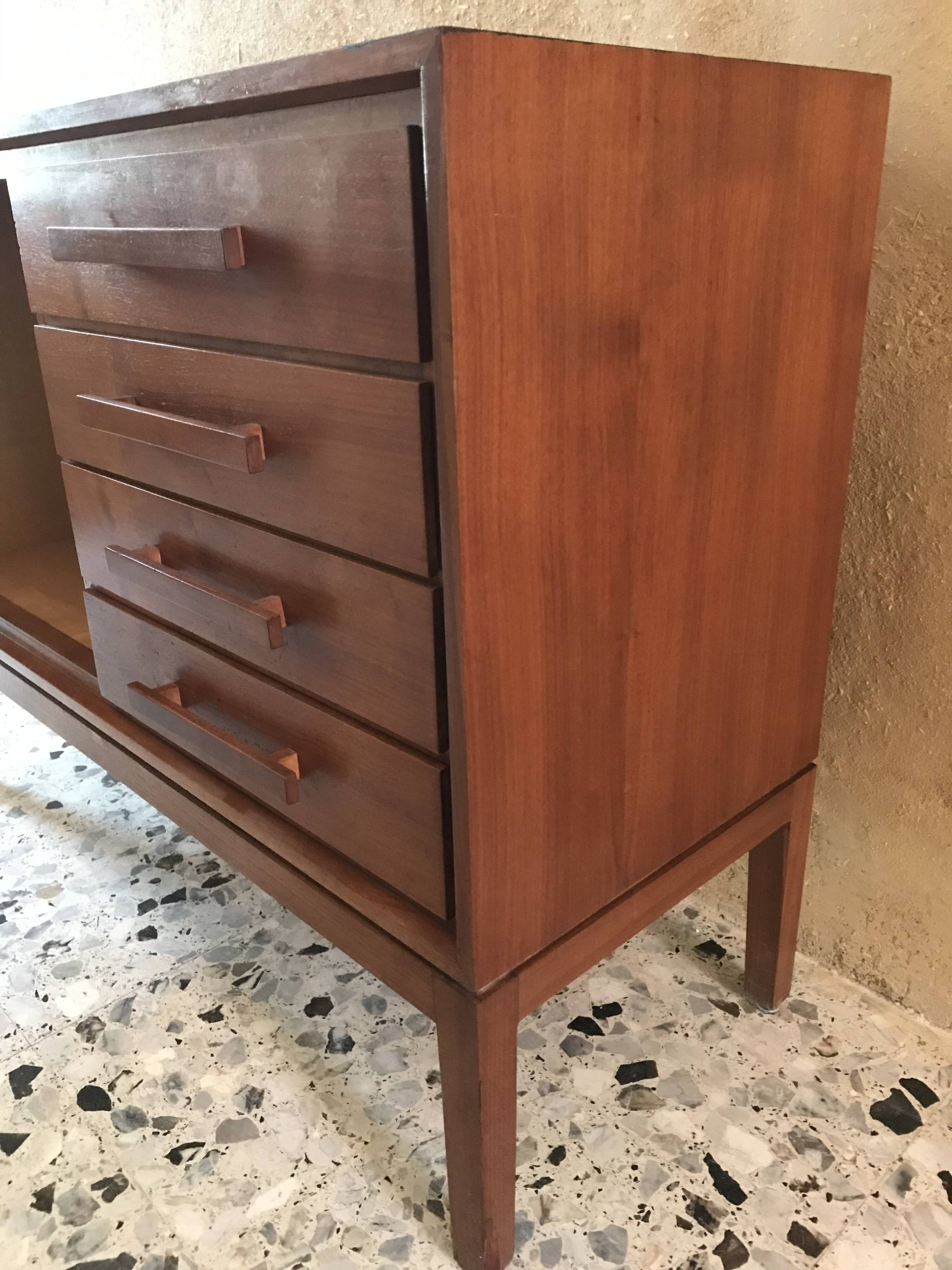 Vintage 1970s-80s sideboard storage unit