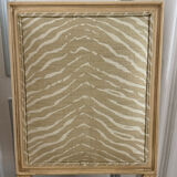 Paire de chaises de style Louis XVI — Ballard Designs — Tissu zèbre sa