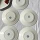 5 Plates dessert Terre de Fer Salins Jumièges navy blue