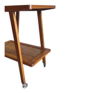 Table d'appoint moderniste - bois massif