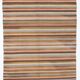 5x7 Mid Century Modern Vintage Kilim Rug, 142x225Cm