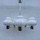 Lustre Space Age opaline chrome 1970s