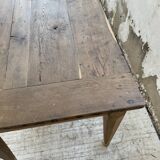 Oak farmhouse table