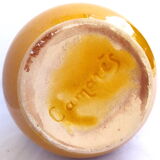 Ochre ceramic jug gargoulette