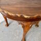 Vintage Round Pie Crust Coffee Table