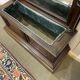 Late 19th century oak wardrobe with its planter