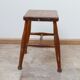 Wooden mid-century stool 1950