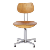 Egon Eiermann Swivel Chair for Wilde & Spieth, Bauhaus Desk Chair 1950s,