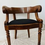 Mahogany restoration armchair
