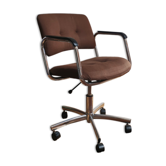 Fauteuil de bureau Strafor vintage années 60