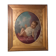 Old oil painting on canvas