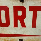 Enamelled plate output