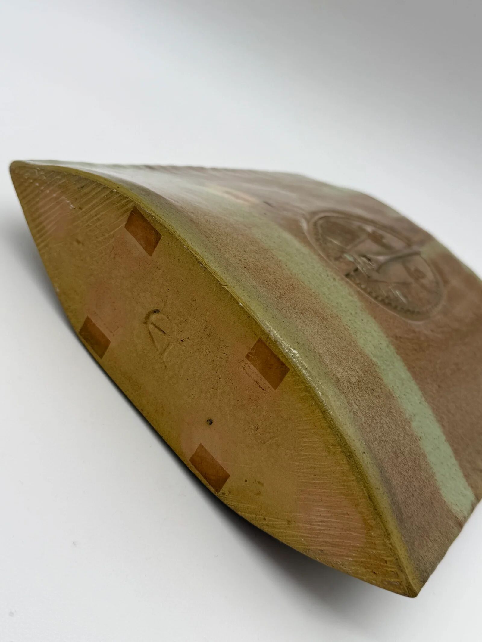 "Totem" vase signed by Anthony Pitot – unique piece, 1980s