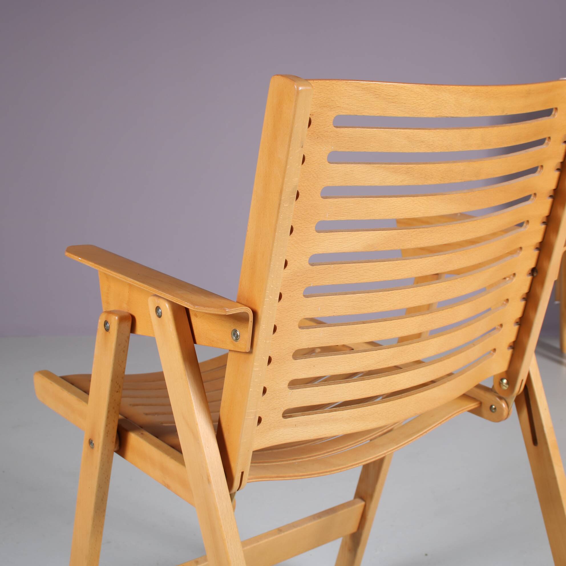 1950s “Rex” Folding Chair by Niko Kralj for Stol Kamnik, Slovenia
