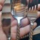 Twisted cutlery
