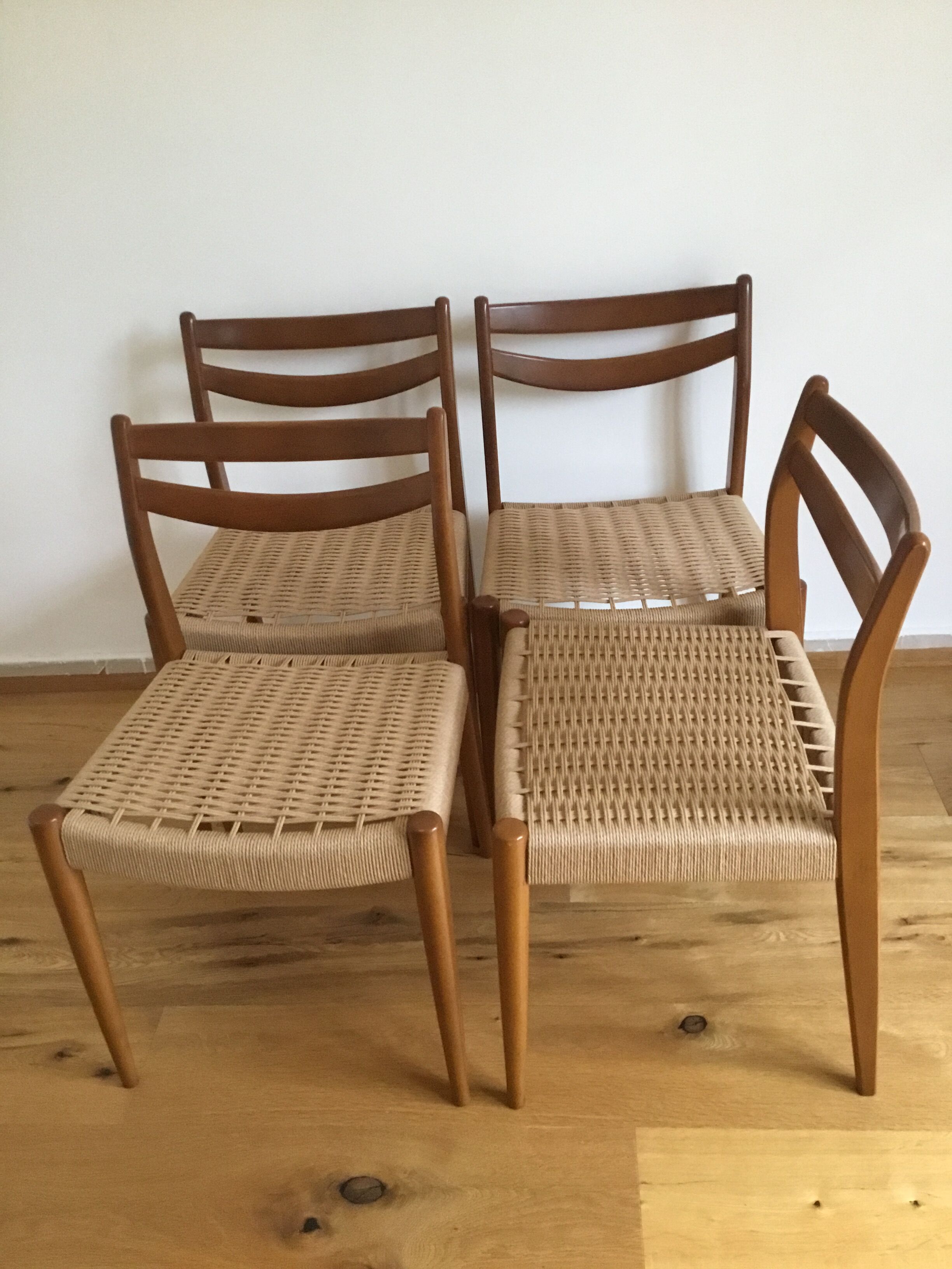 50s roped chairs