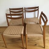 50s roped chairs