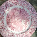 2 assiettes plates eit england